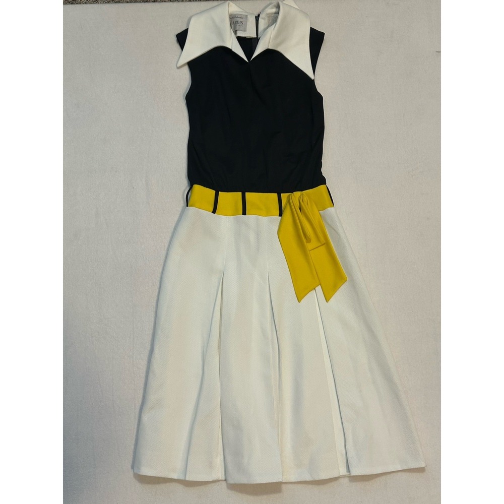 Vintage‎ 60/70's NARDIS of DALLAS Sailor Nautical Dress Pleated Union USA XS/S
